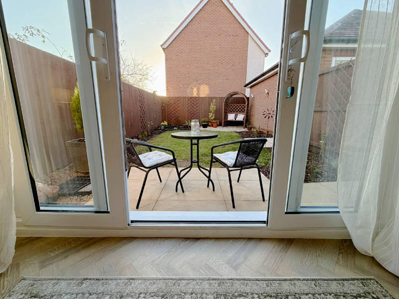 Lounge into Rear Garden