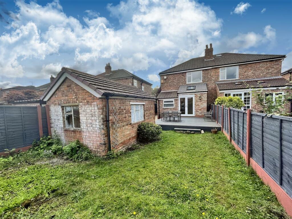 Rear of Property