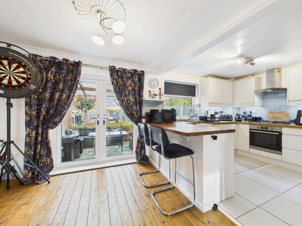 Dining Area through to Breakfast Kitchen