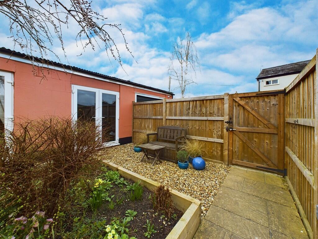 Garden leading to...