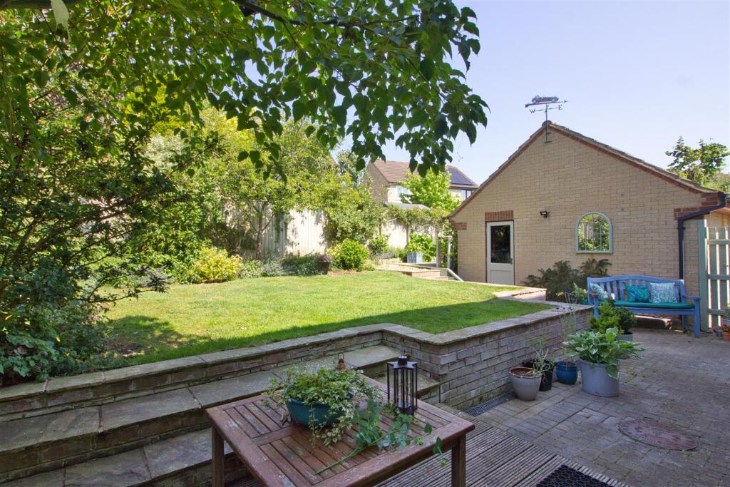 Garden and garage