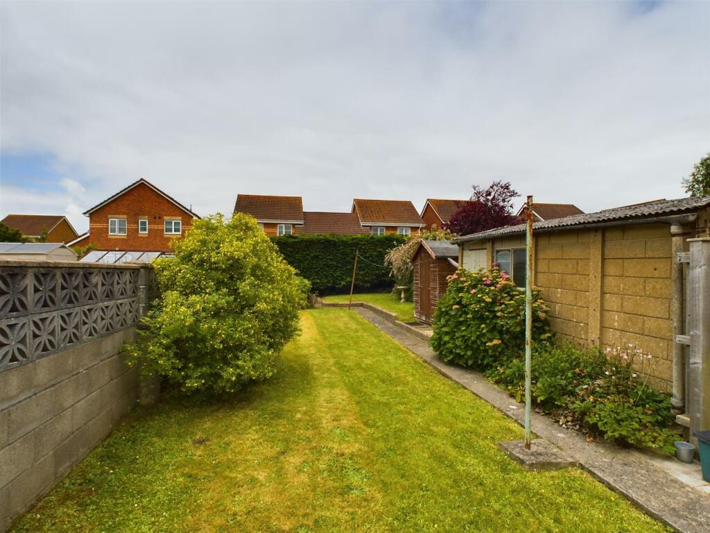 Rear garden