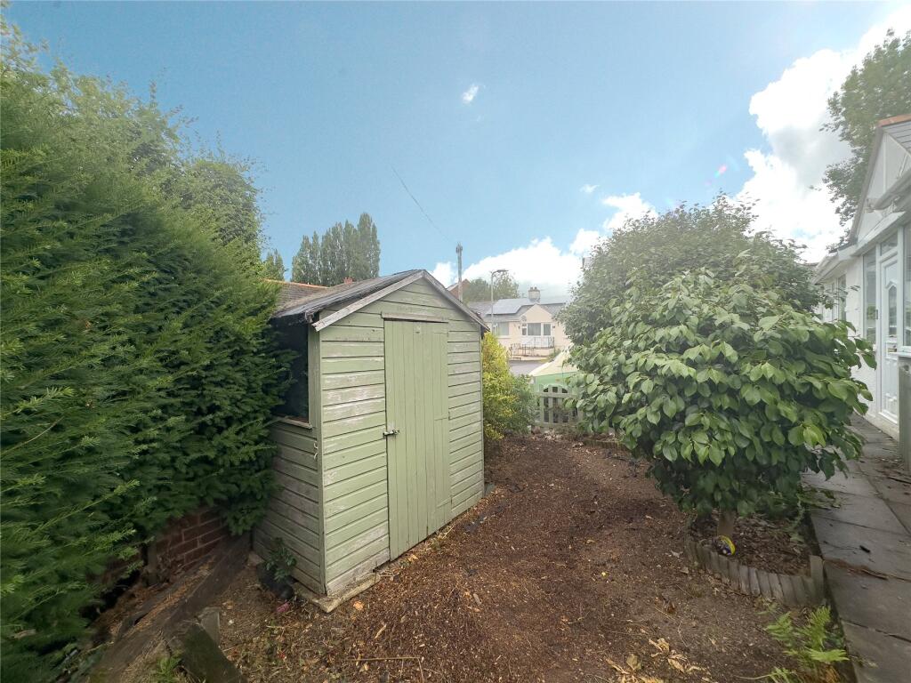 Shed In Garden