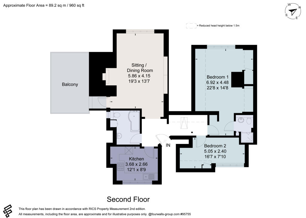 Flat 3, Three Gables, Mill Road, Marlow, Buckinghamshire, SL7 1QB