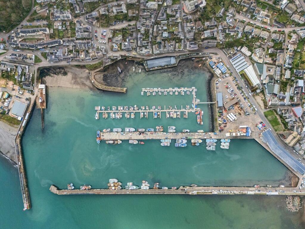 Hunters Stock Photo of Newlyn Harbour