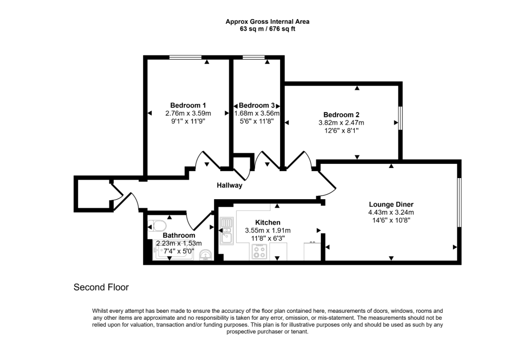 Flat 13 Presentation House, 240 Wick Road, Hackney, London, E9 5DR