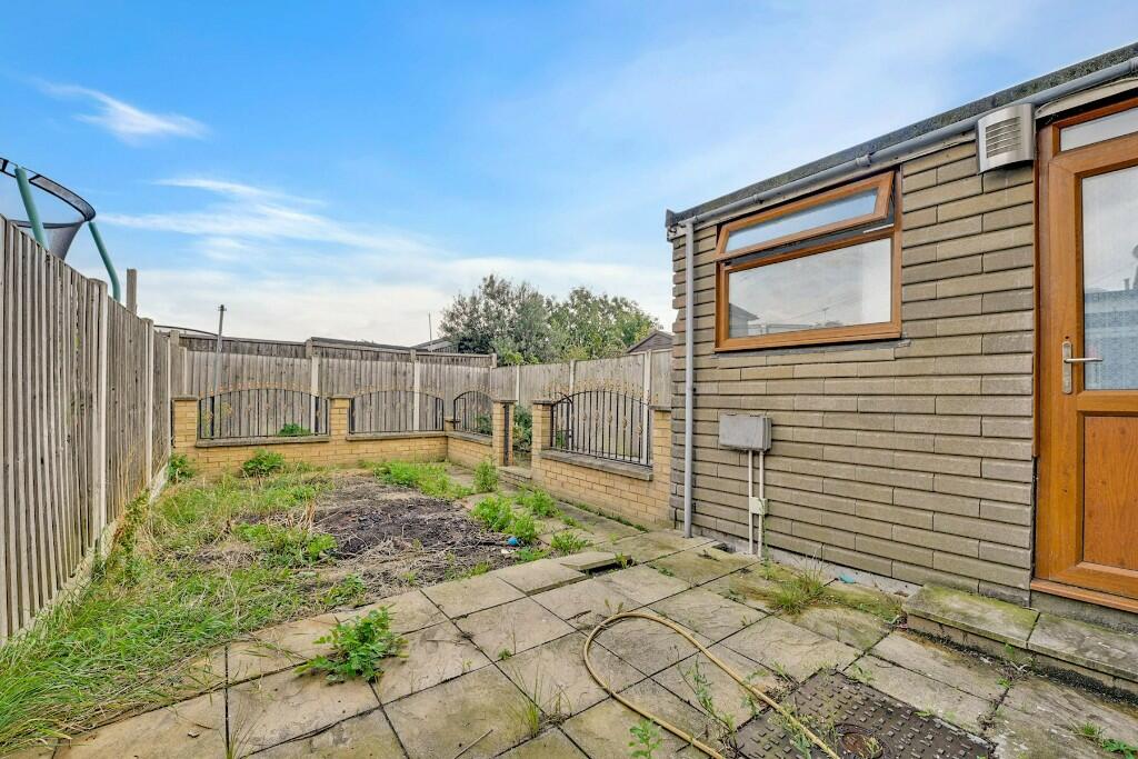 Private rear garden 