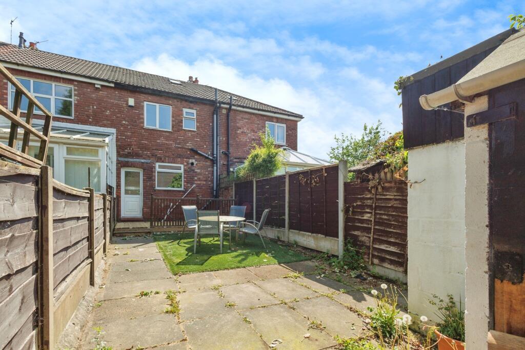 Rear garden