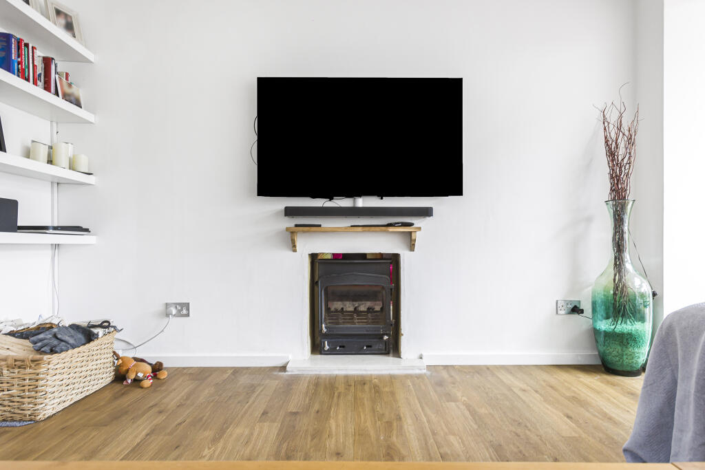 Double-Sided Fire Place