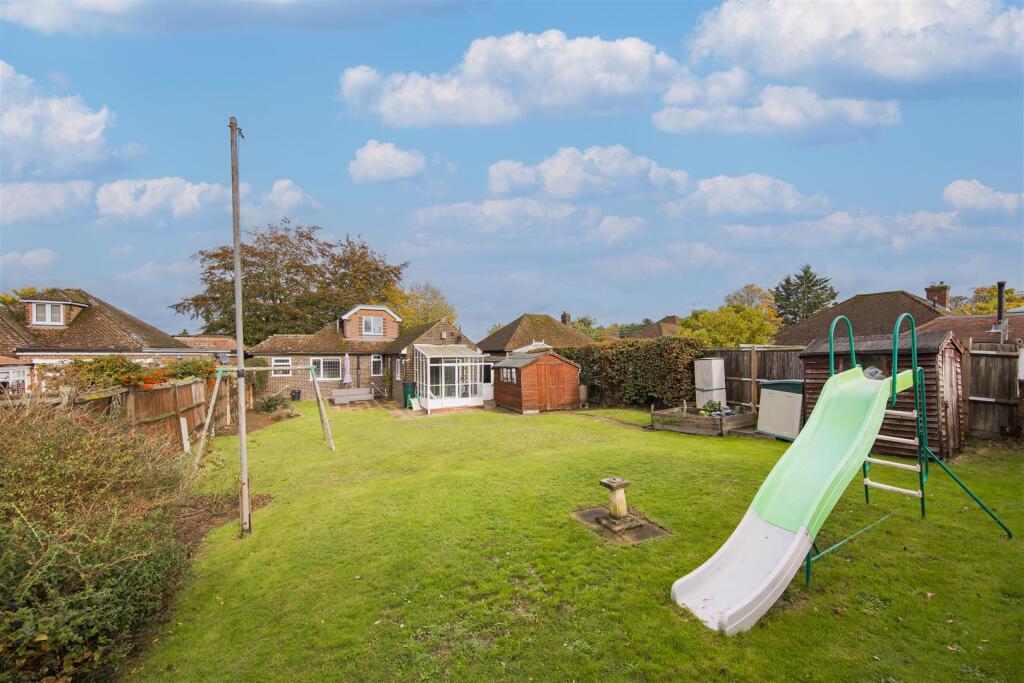 South Facing Rear Garden