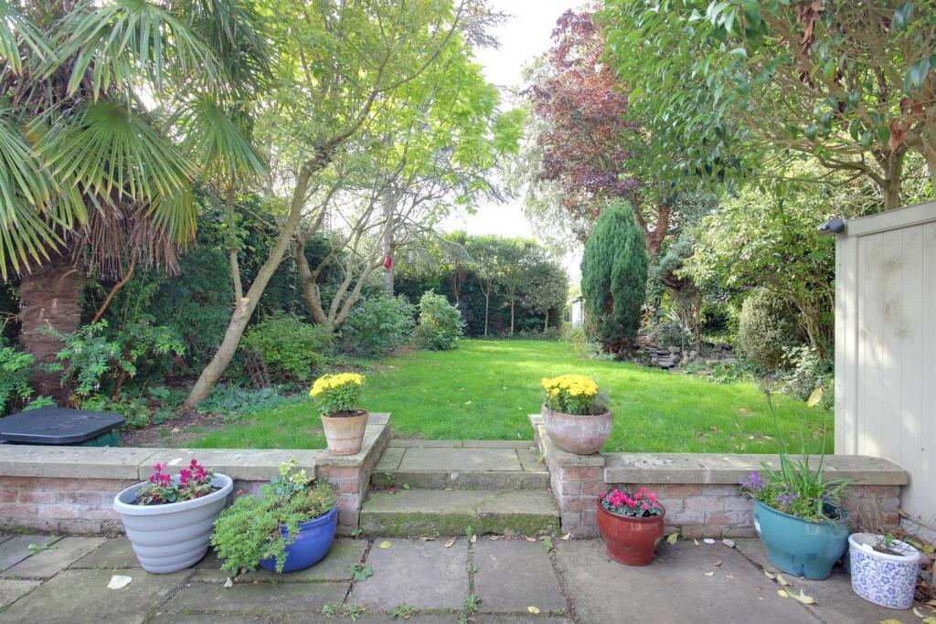Westerly Facing Garden