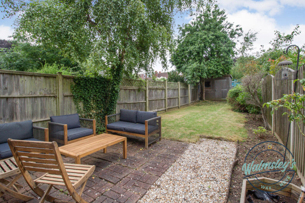 Rear gardens