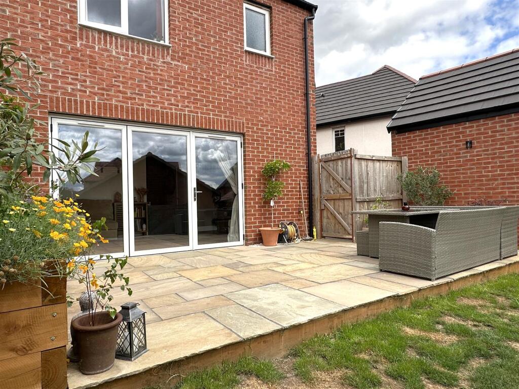 Extensive Paved Patio 767