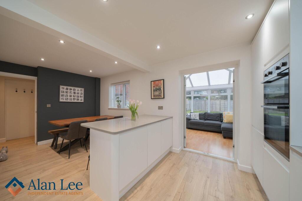 Dining Kitchen into Conservatory