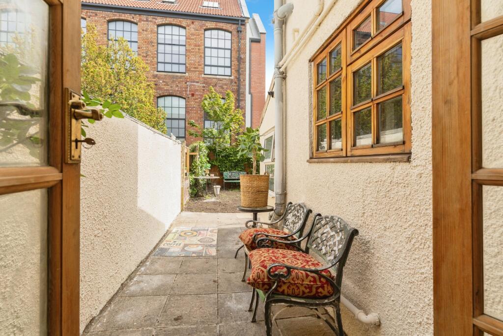 Doors Onto Rear Garden