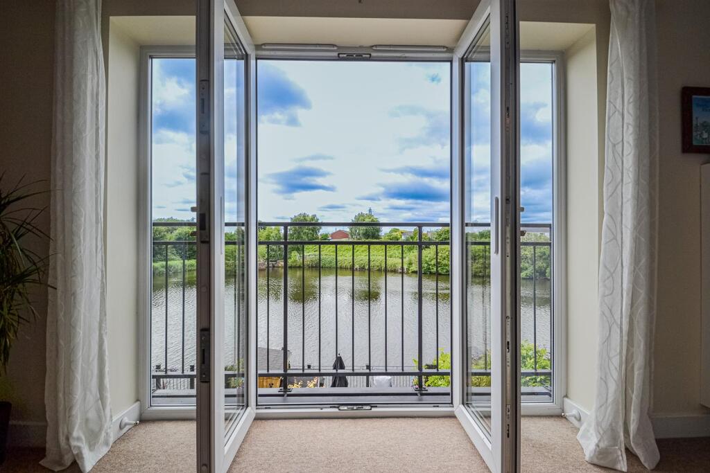 Lounge French Doors to Balcony