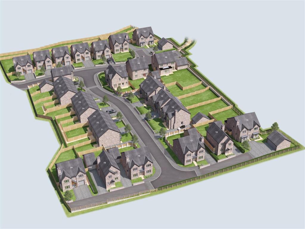 Newchurch Meadows Birds Eye View