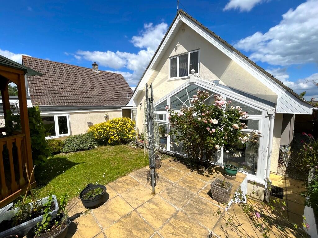 Rear of property