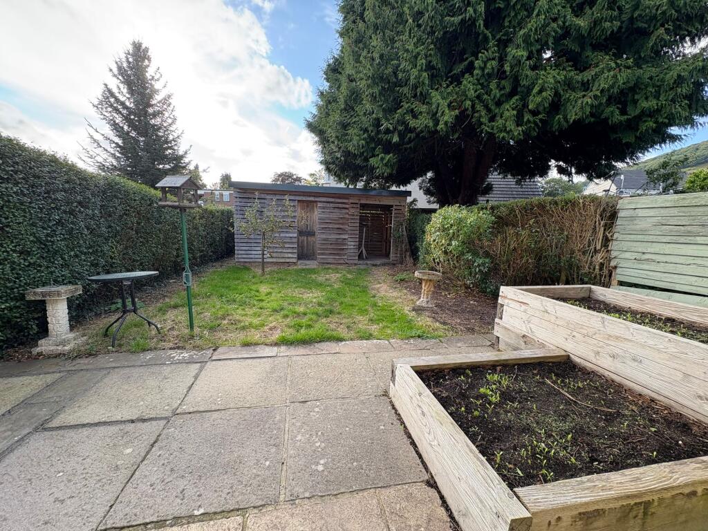 Rear garden