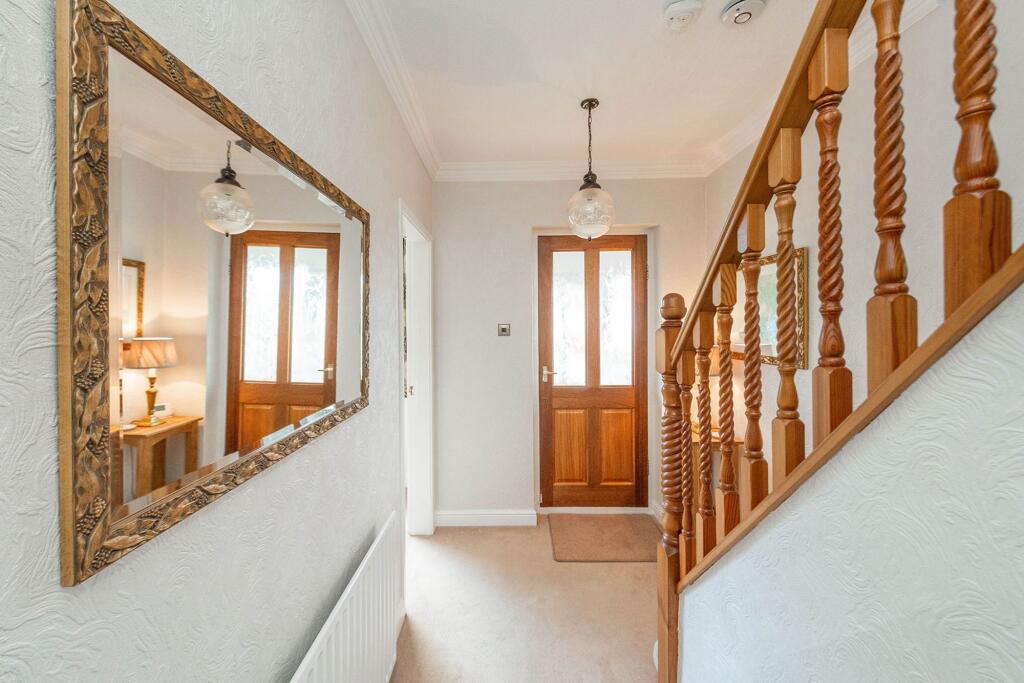 PORCH HALLWAY AND LANDING