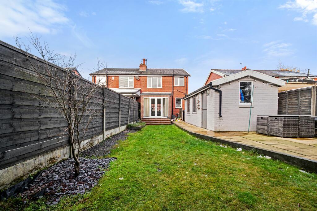 Rear Garden and Garage