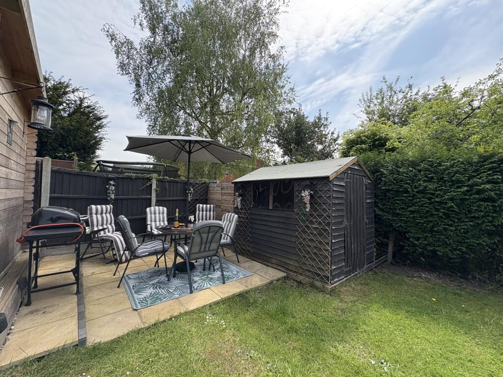 Second Patio Area at Rear of Garden