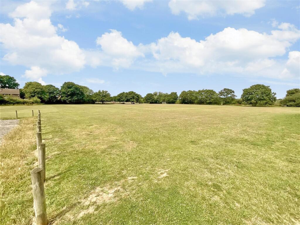 Playing Fields At Rear