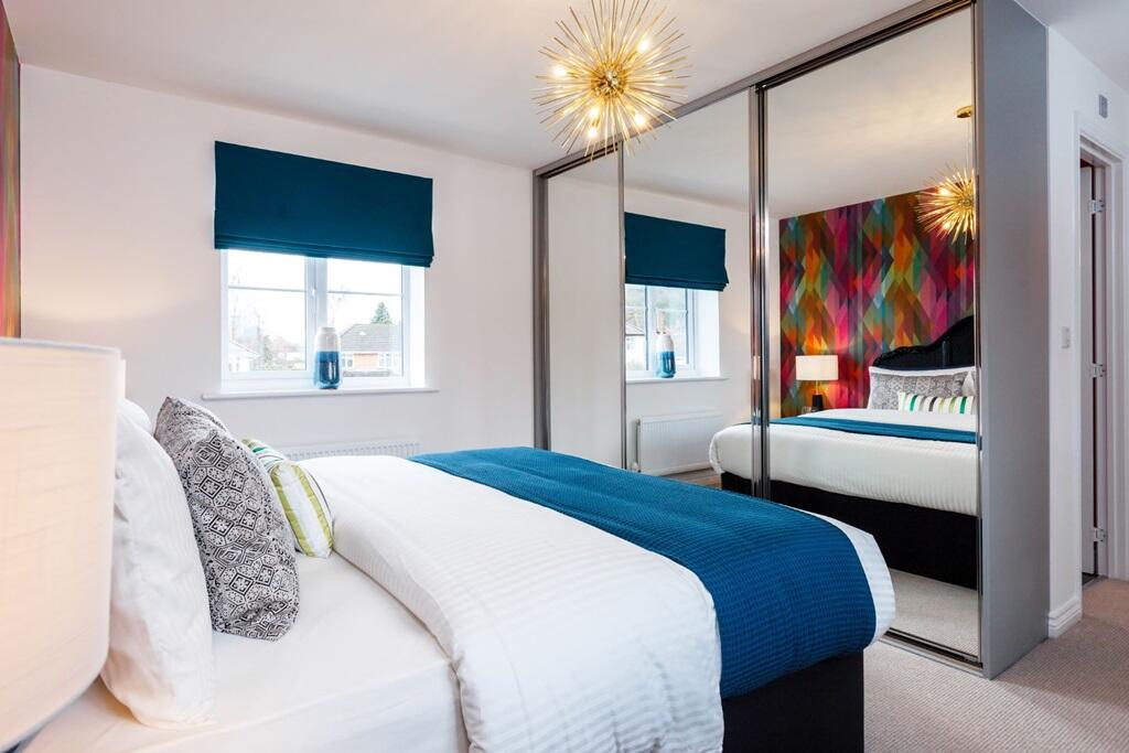 Main bedroom with space for fitted wardrobes