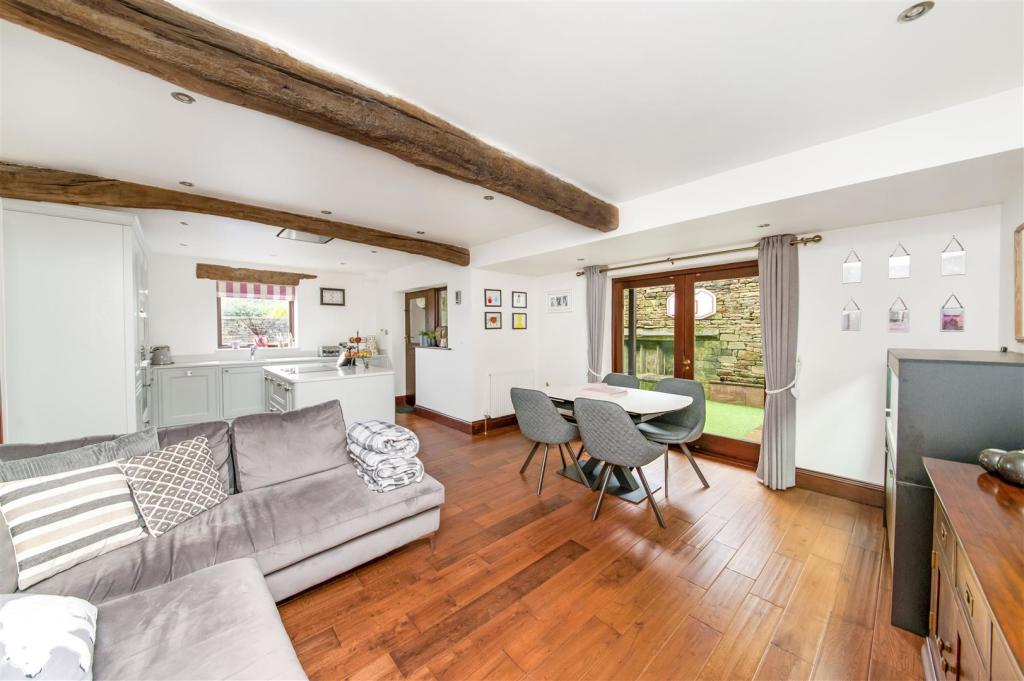 DINING AREA AND FAMILY ROOM