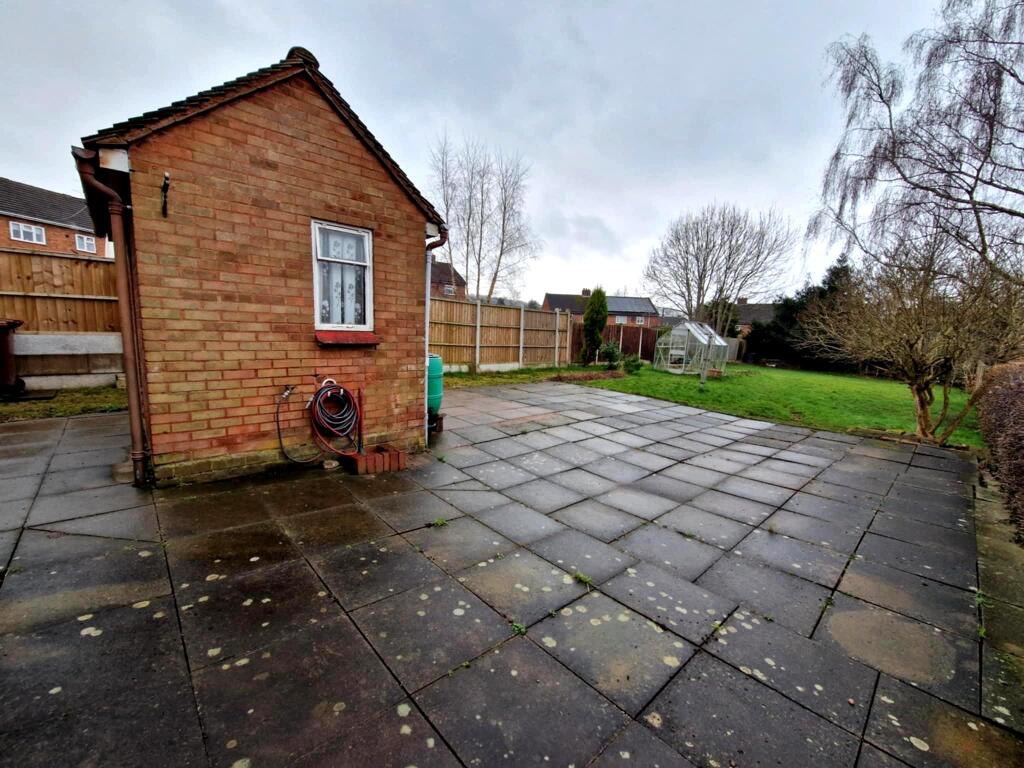 Rear garden