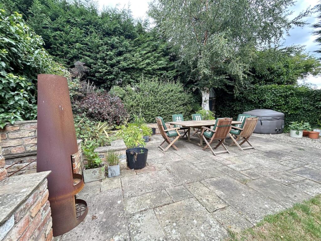 Rear Garden Seating Area