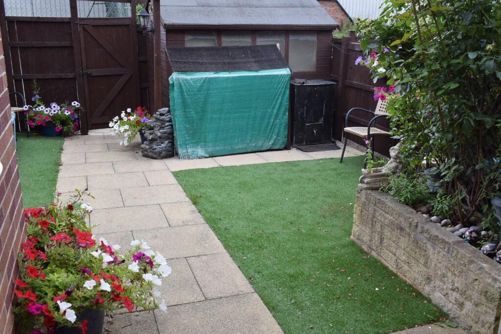 Rear garden