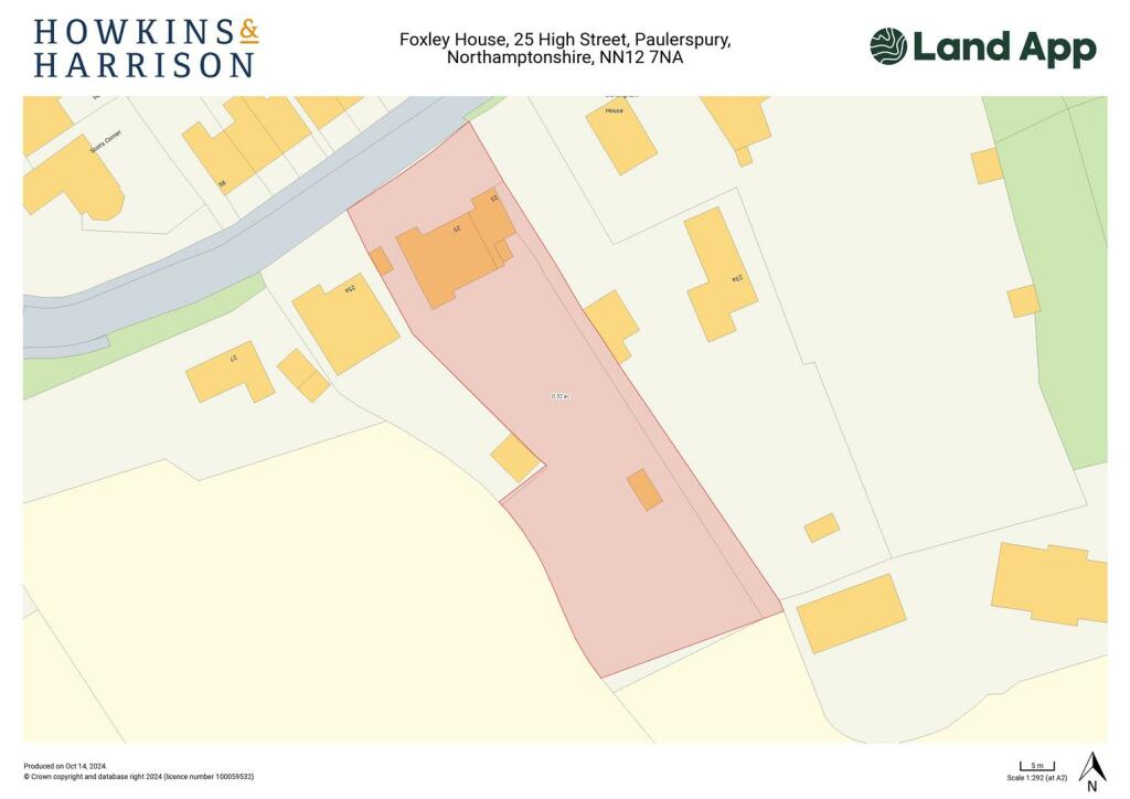 Land App-Foxley House, 25 High Street