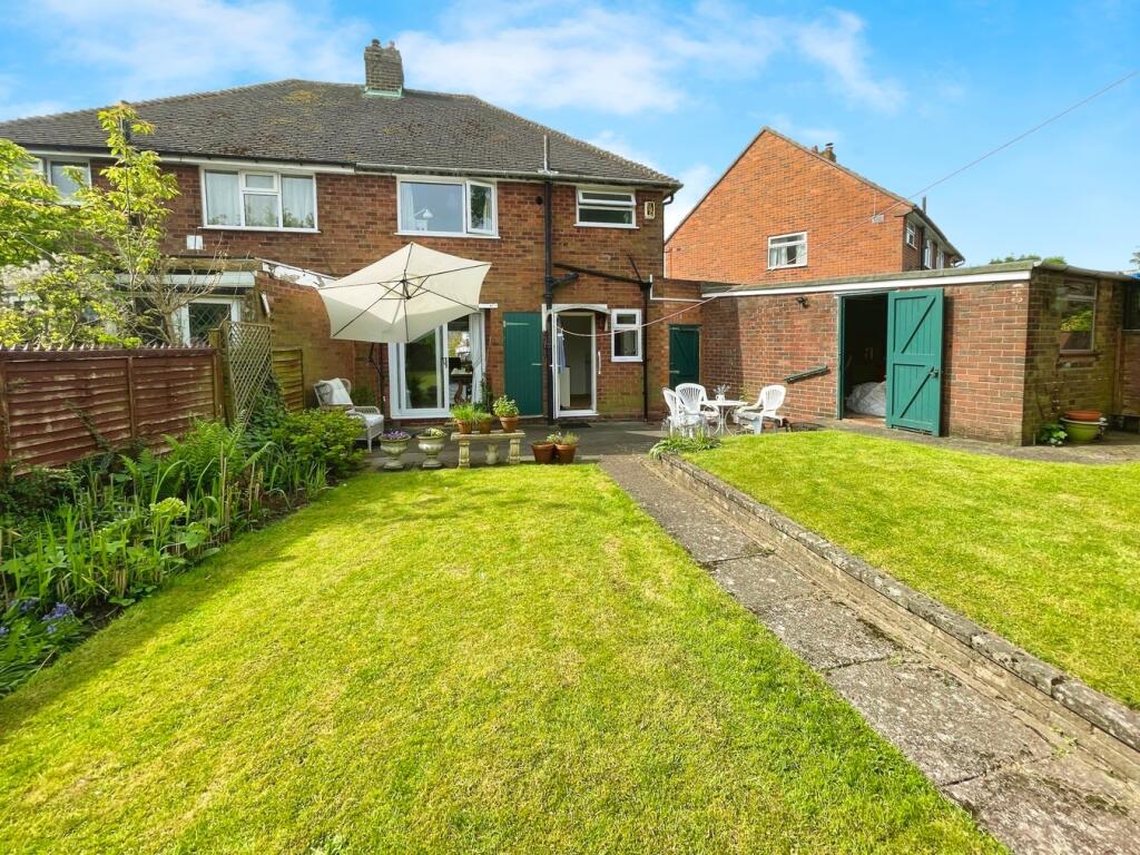 Rear View and Garage