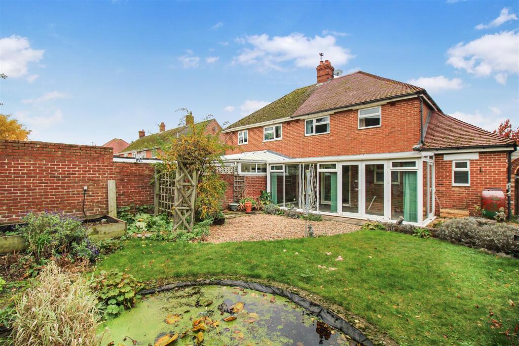 Rear of Property