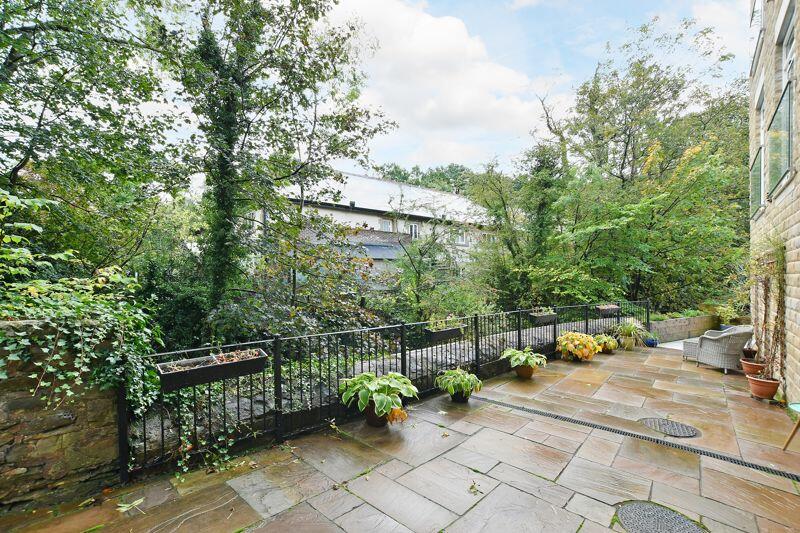 Communal Patio And River