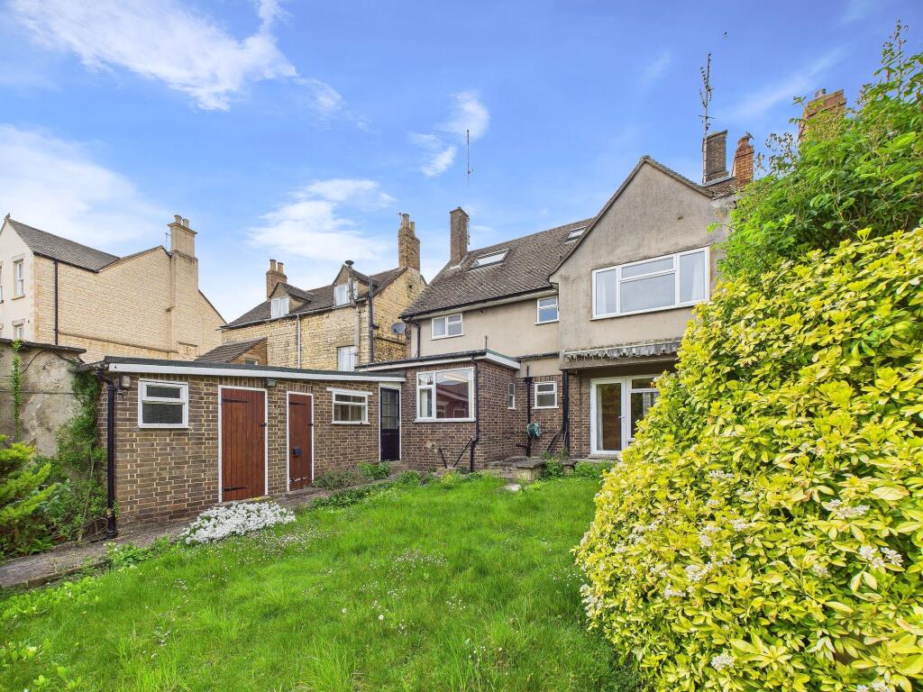 Rear of the property