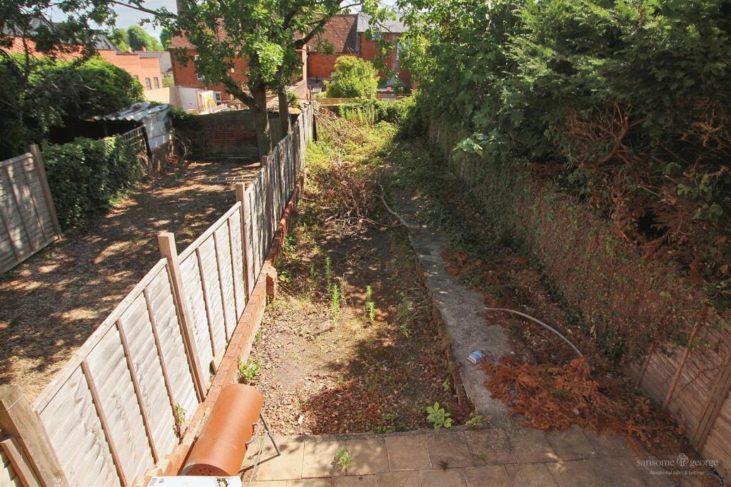 Rear Garden from Bedroom 3