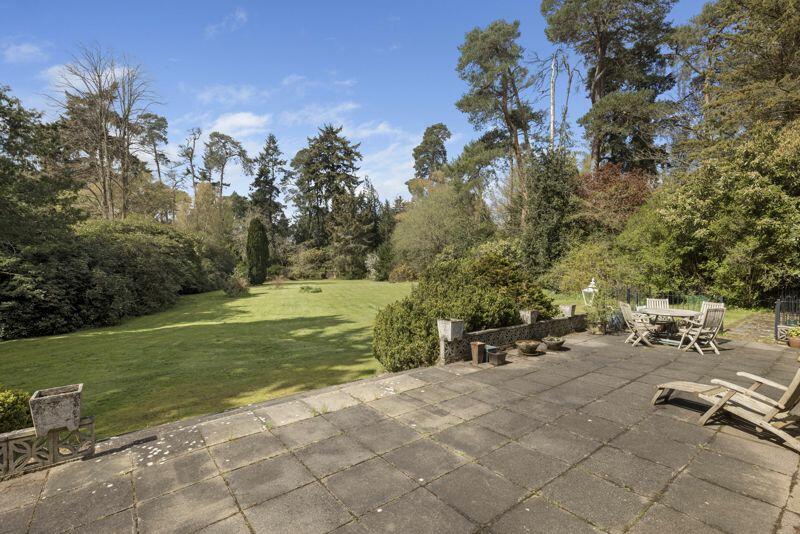 Rear terrace