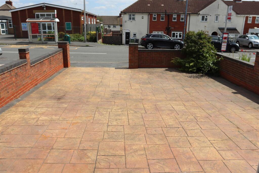 Front driveway