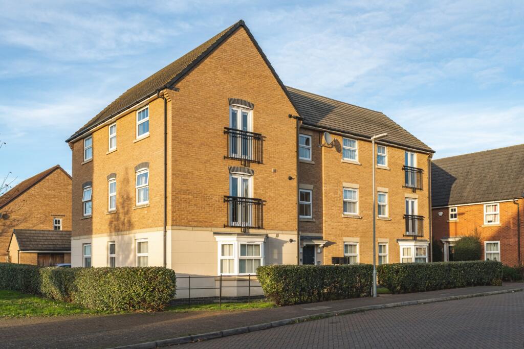 Front view of apartment block