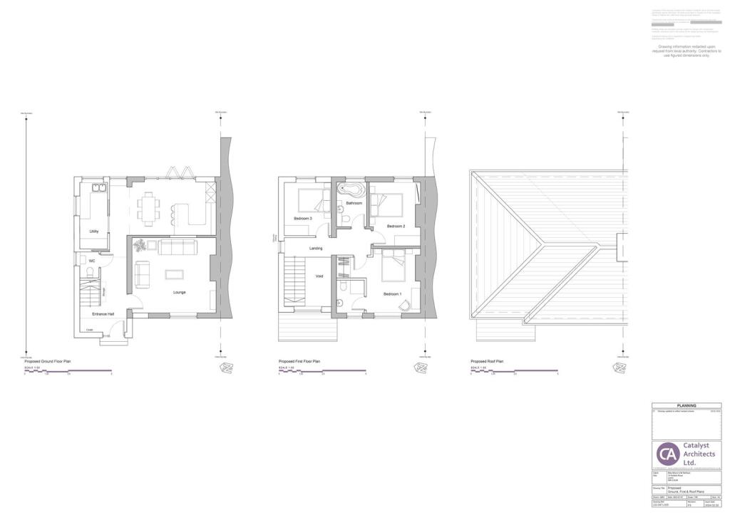 (22-047)-005-P3 - Proposed Ground First and Roof P