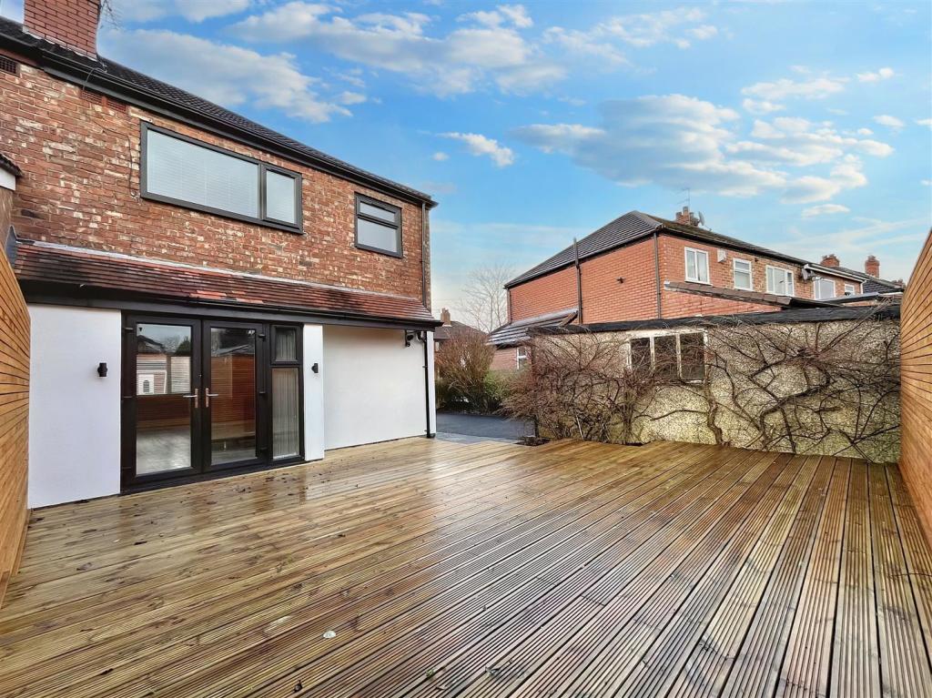 Rear of Property