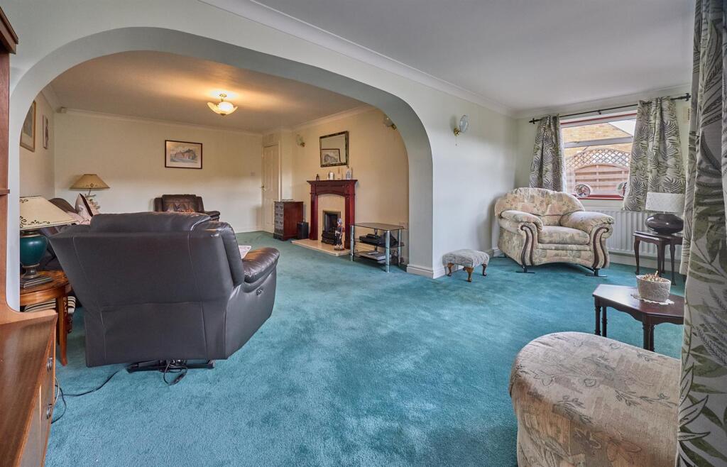 Extended L Shaped Lounge/Dining Room to Rear