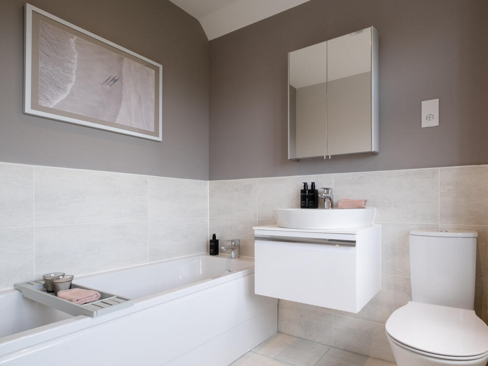 Interior image of a bathroom