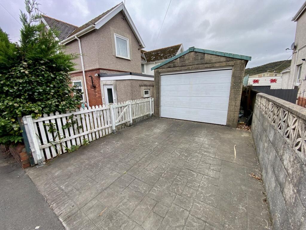 Driveway and garage