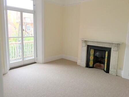 Bedroom leading onto