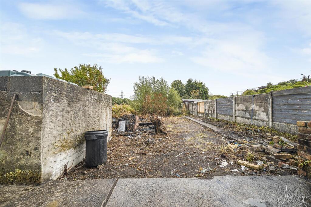 Rear garden