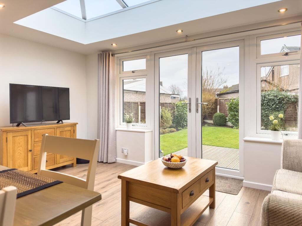 Sitting area in the kitchen