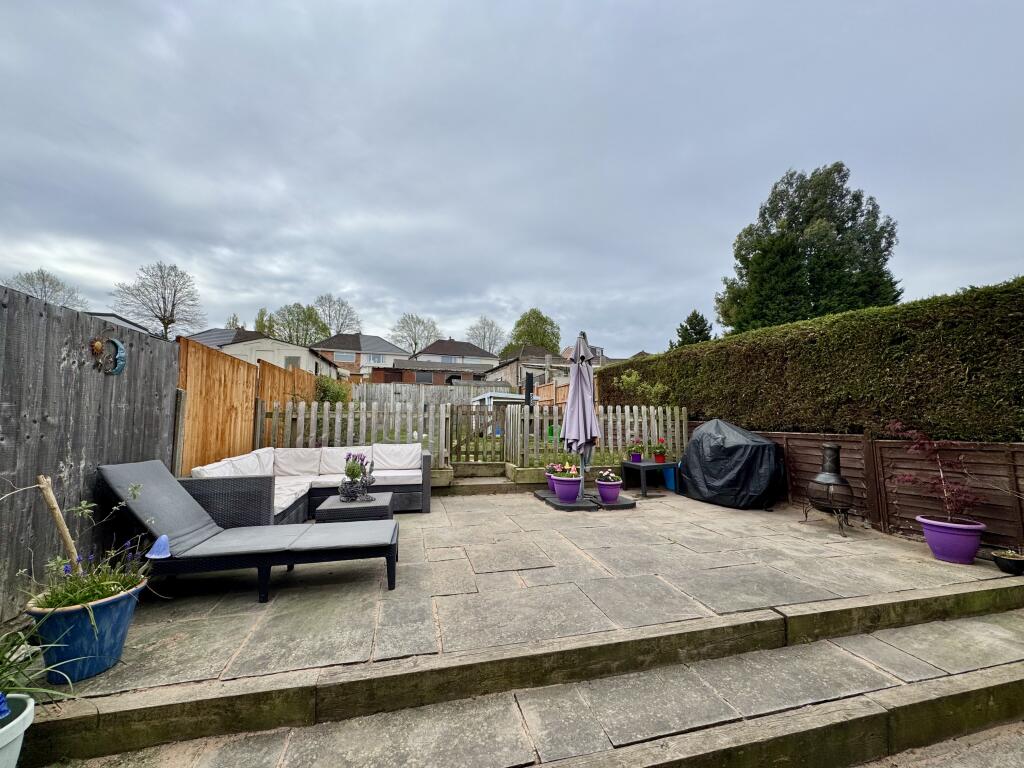 patio and garden